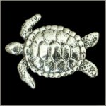 Large Turtle Pin