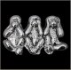 Monkey See, Hear, Say No Evil Pin