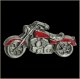 Red Colored Motorcycle Pin