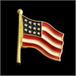 Tiny USA Flag Lapel Pin