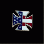 Chopper US Flag Pin