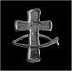 Ichthus w/ Cross Pin