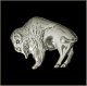 Large Buffalo Pin