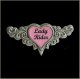 Lady Rider Pin