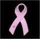 Breast Cancer Awareness Pink Ribbon Pin