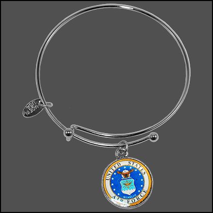 US Air Force Bangle Bracelet