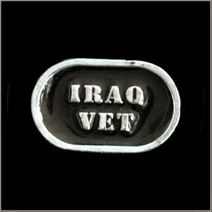 Iraq Vet Title Pin